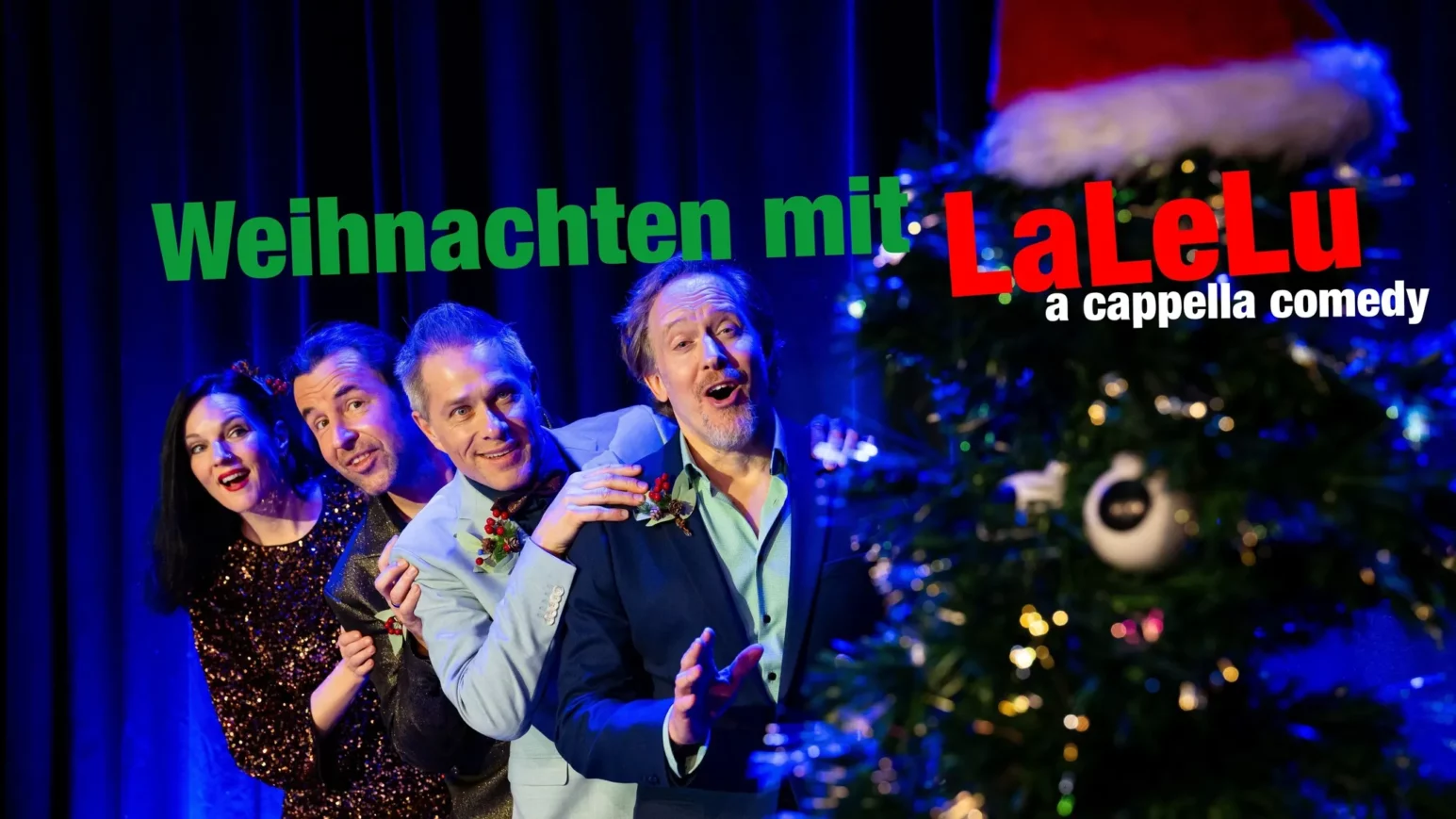 Die "LaLeLu a cappella comedy" Gruppe