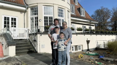  Familie Rueß aus Baden-Württemberg: Kathrin und Christian Rueß mit ihren Kindern Erik (v. M.) und Toni