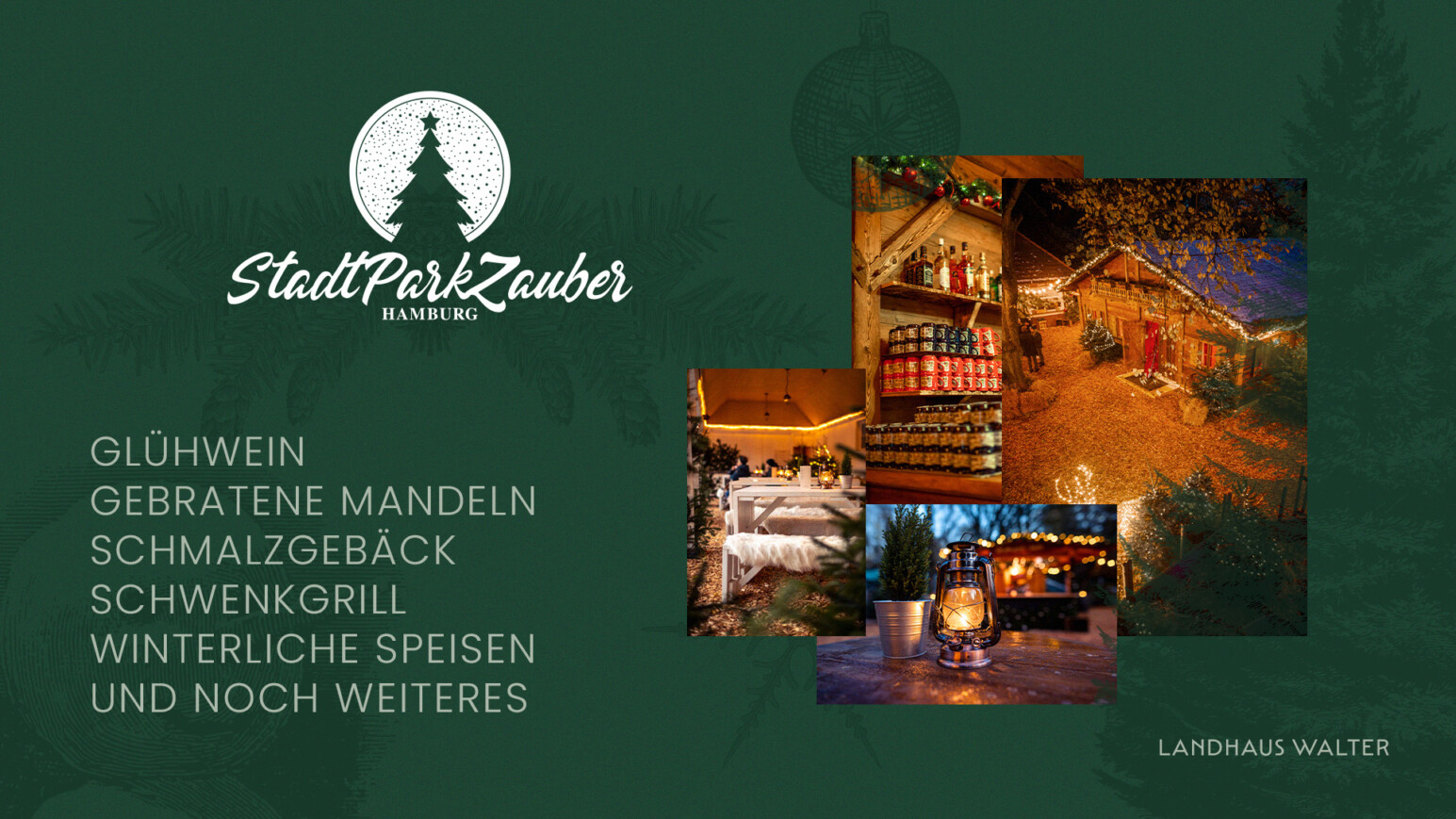 Poster für StadtParkZauber im Landhaus Walter