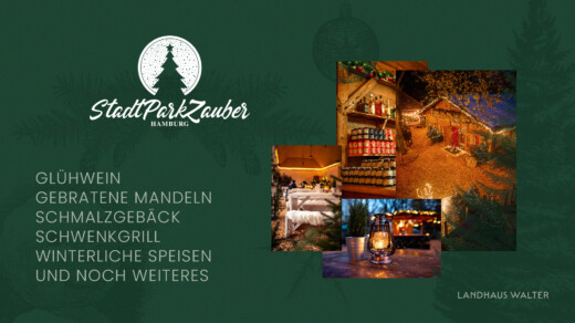 Poster für StadtParkZauber im Landhaus Walter