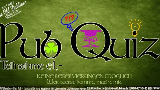 Pub Quiz im The Old Dubliner