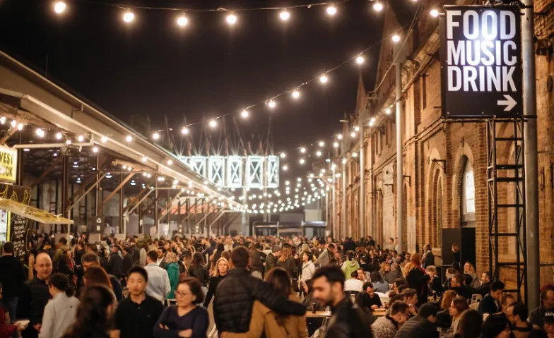 Flohmarkt und Streetfood in der Gleishalle Oberhafen