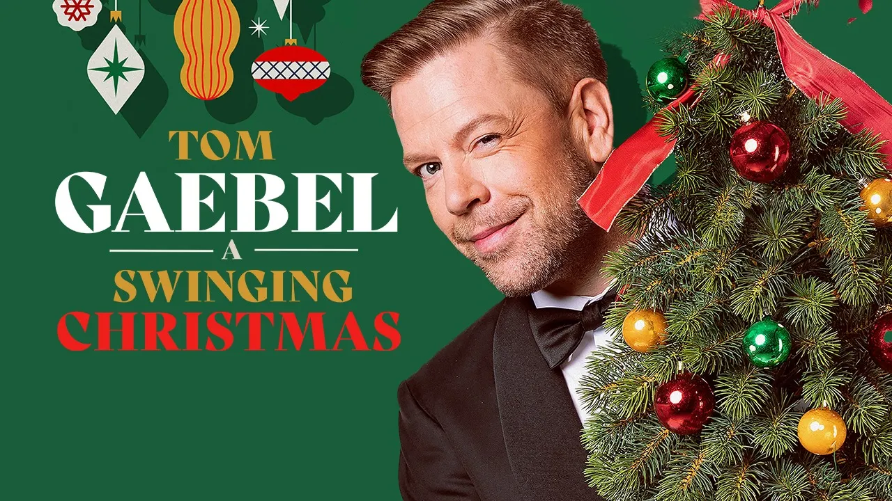 Poster für A Swinging Christmas von Tom Gaebel in der Laeiszhalle