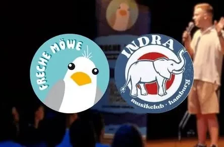 Plakat zur Veranstaltung freche Möwe - Stand Up Comedy im Indra Musikclub