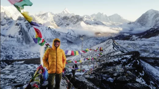 Bild von Sebastian Lehrke auf dem Himalaya