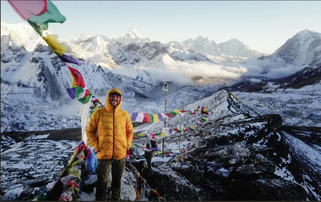 Bild von Sebastian Lehrke auf dem Himalaya