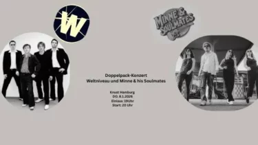 Plakat zu NEW YEARS KICK ASS RECEPTION VOL. 4 : MINNE AND HIS SOULMATES + WELTNIVEAU