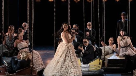 Bild aus La Traviata in der Staatsoper