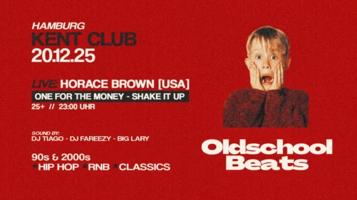 Header für Oldschool Beats ft. Horace Brown im Kent Club