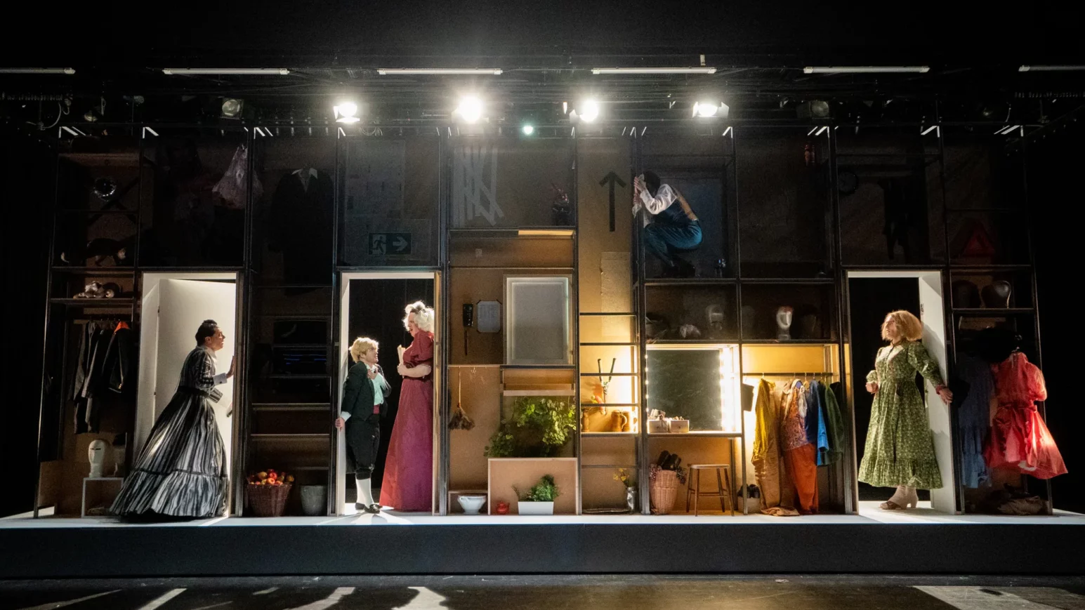 Bühnenbild zu der Talismann