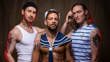 Foto der Darsteller der Matrosen-Show