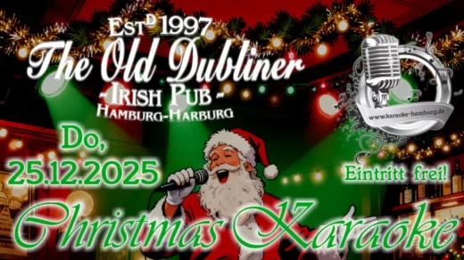 Flyer für Karaoke-Special im Old Dubliner