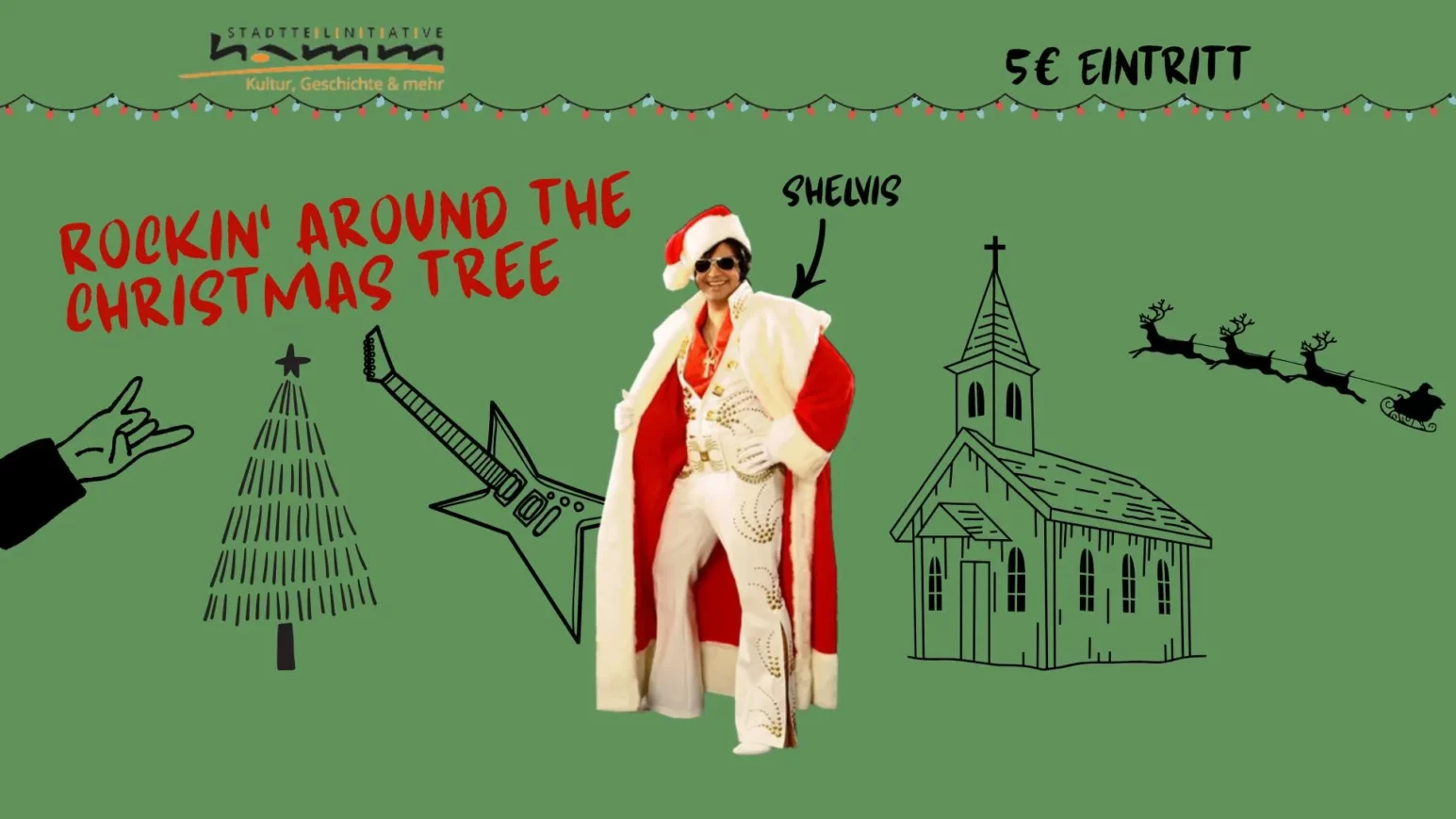 Rockin‘ around the christmas tree in der Ev.-meth.-Christuskirche