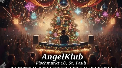 Flyer für Sanctuary Sessions Weihnachtsedition im AngelKlub