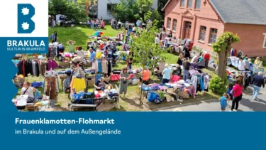 Frauenklamotten-Flohmarkt im Brakula