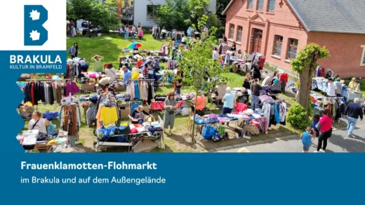 Frauenklamotten-Flohmarkt im Brakula
