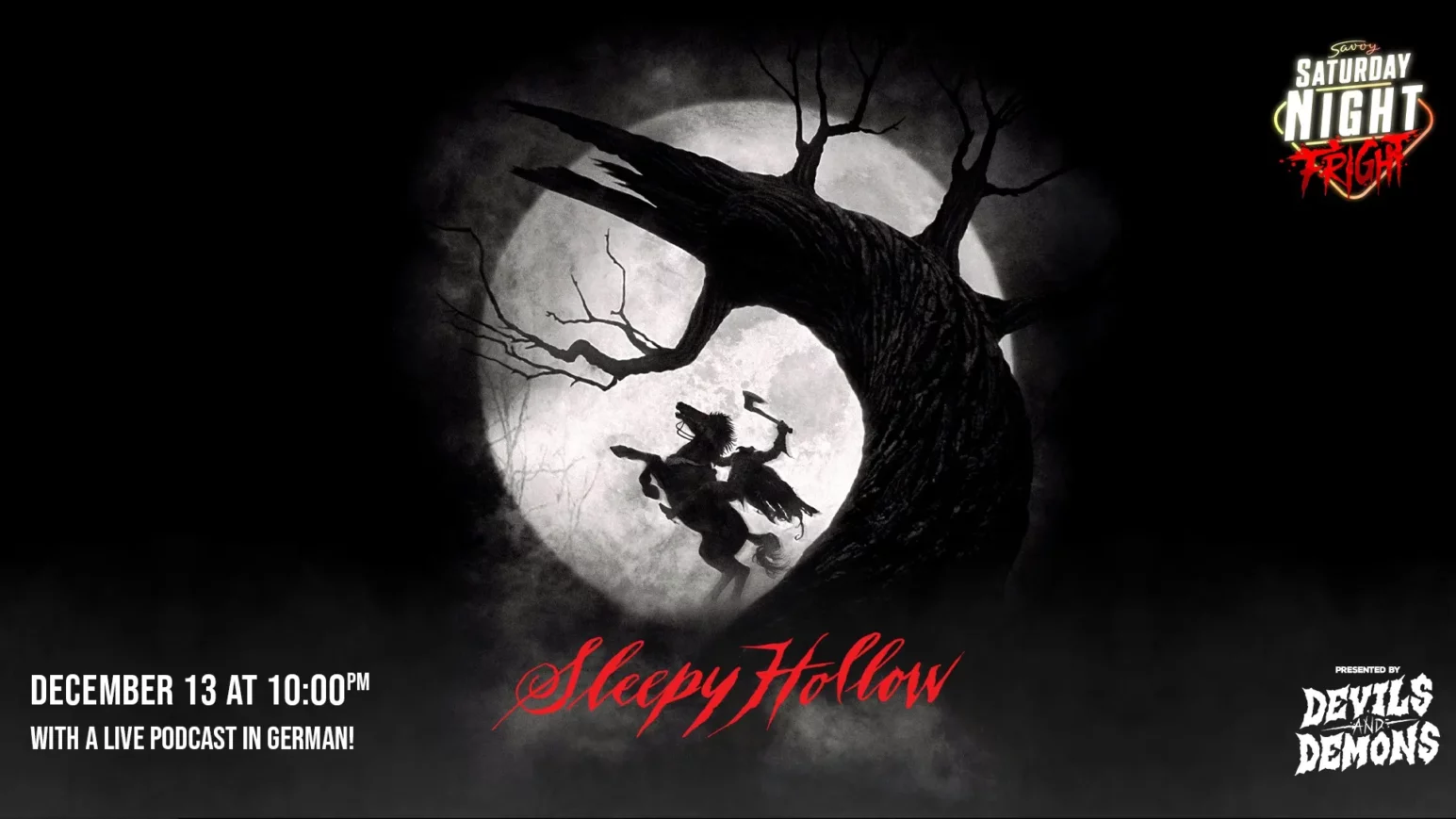 Filmposter Sleepy Hollow