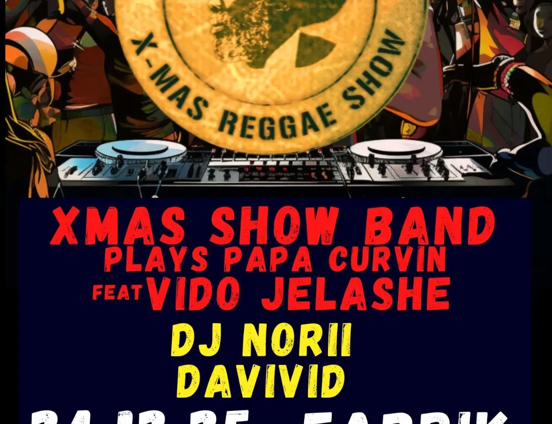 Poster für die XMas Party in der Fabrik Altona