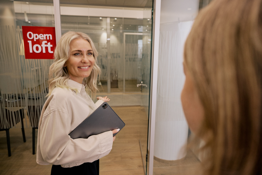Teilzeit – volle Verantwortung. Katharina verbindet Karriere, Familie und Nähe zum Leben ihren Kunden