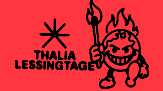 Das Logo zu der diesjährigen Ausgabe der Lessingtage im Thalia Theater Hamburg ©Bureau Erler)