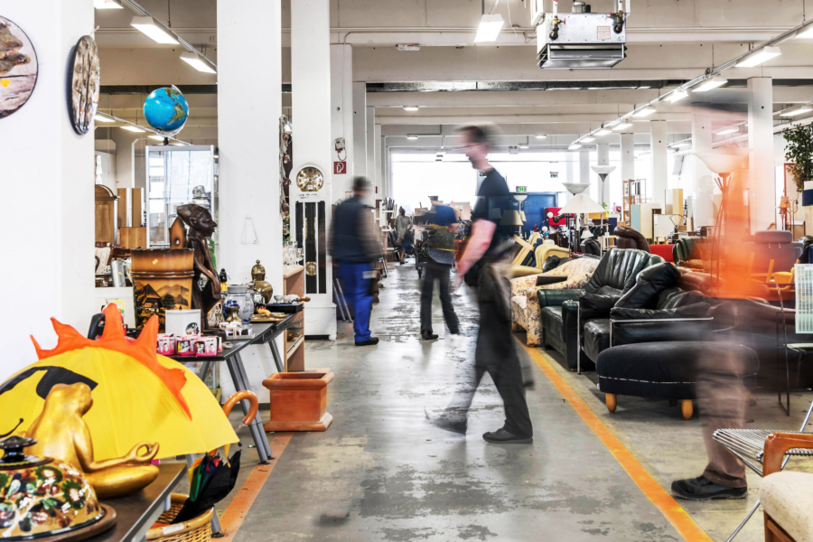 Zwei Filialen, eine in Bahrenfeld, die andere in der City Nord, gibt es von Stilbruch in Hamburg