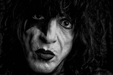 Teil der „Glossy“ Ausstellung: Paul Stanleys Motiv „Der Band KISS“