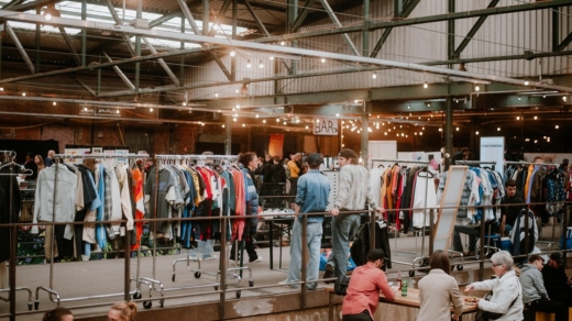 Markt der Møglichkeiten in der Gleishalle