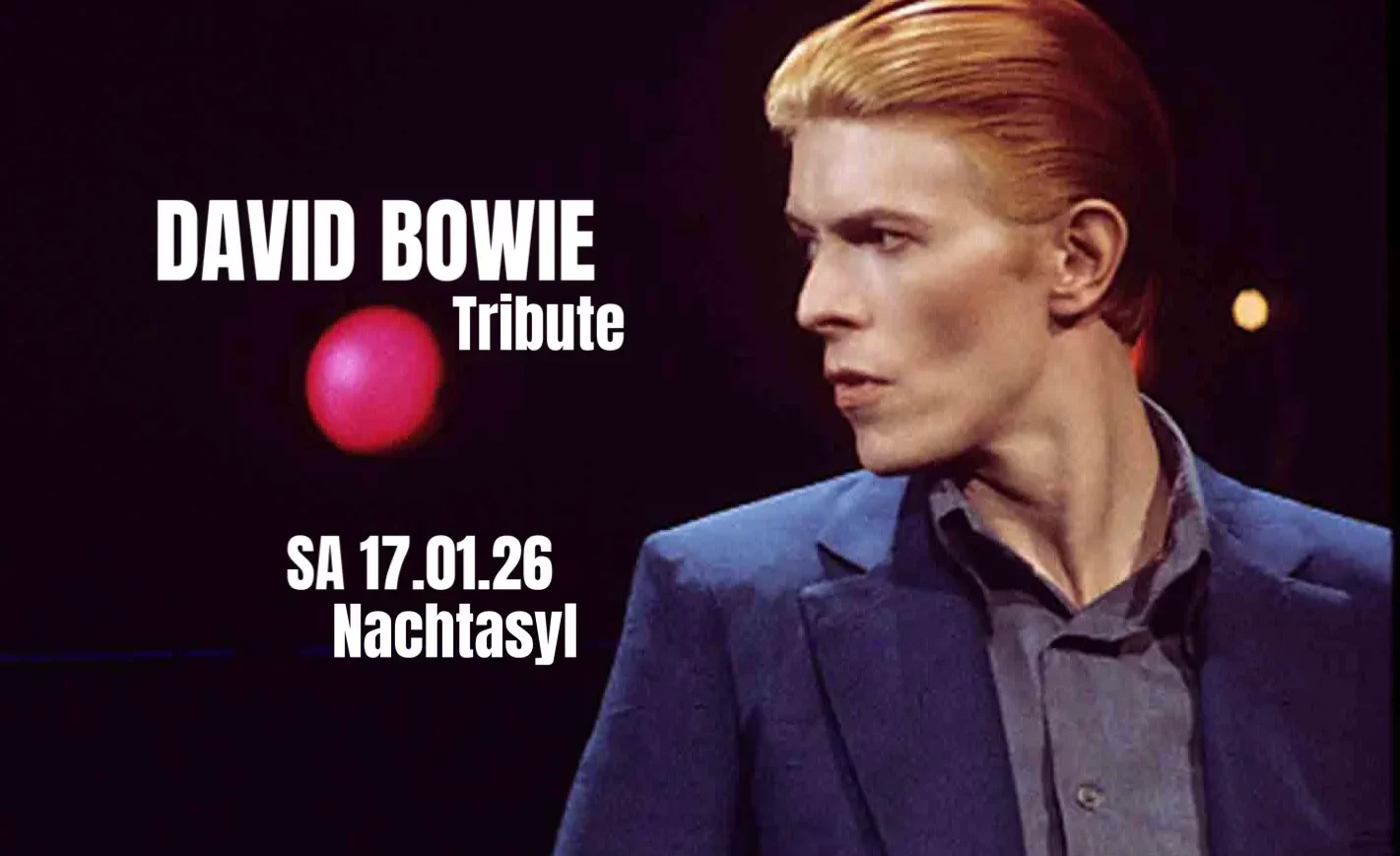 DAVID BOWIE Tribute im Nachtasyl
