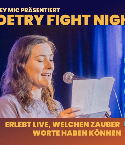Poetry Fight Night by HoneyMic in der Honigfabrik