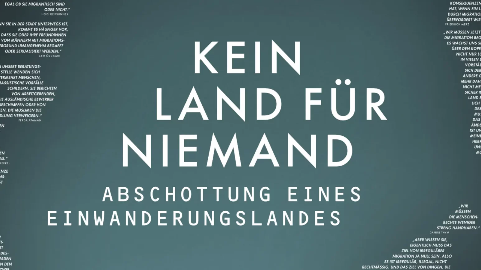 Kein Land für Niemand im Haus 73