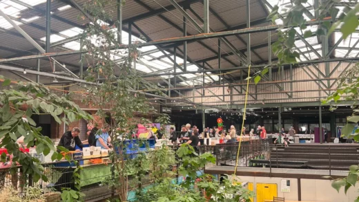 Flohmarkt in der Gleishalle Oberhafen