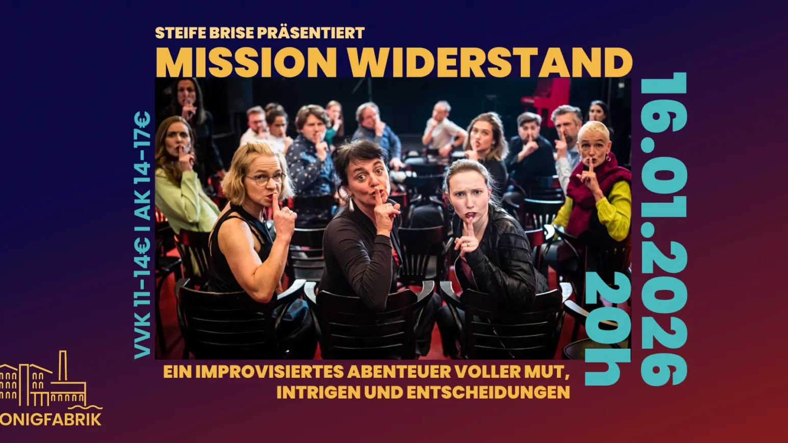 Steife Brise - Mission Widerstand in der Honigfabrik