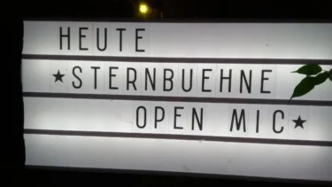 Sternbühne Open Mic im Restaurant Brückenstern
