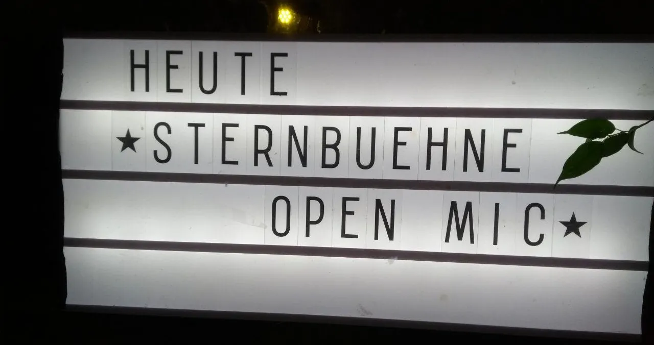 Sternbühne Open Mic im Restaurant Brückenstern