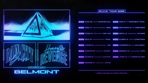 RAIN CITY DRIVE & HONEY REVENGE im Logo