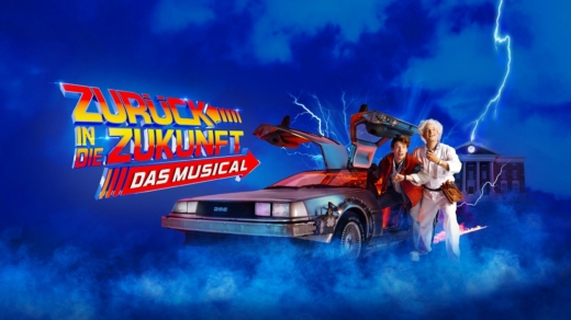 Das Logo zum neuen Musical: „Zurück in die Zukunft“ kommt nach Hamburg
