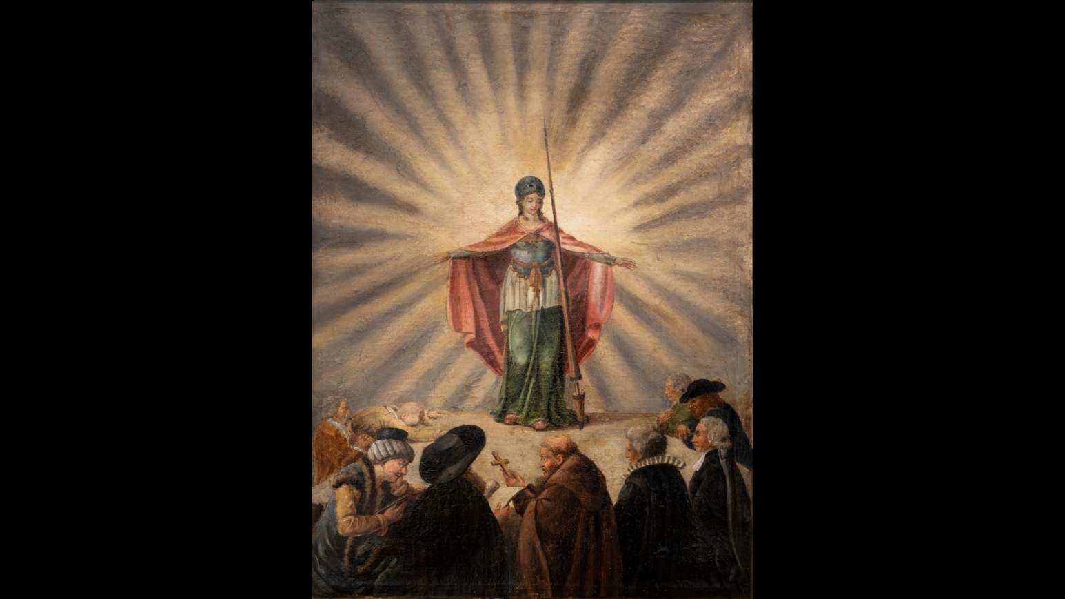 Erscheint im Strahlenkranz: Daniel Chodowieckis „Göttin der Toleranz“, fertiggestellt um 1791 