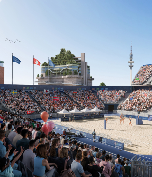 So könnte das Millerntor-Stadion während der Olympischen Spiele in Hamburg aussehen