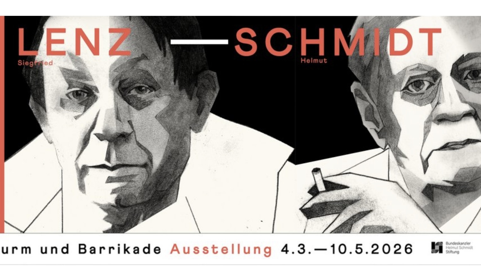 „Elfenbeinturm und Barrikade“ – Siegfried Lenz und Helmut Schmidt Austellung