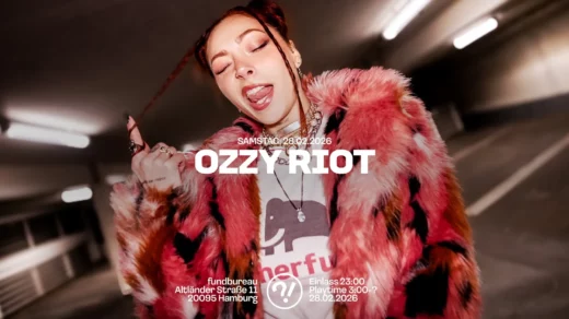 OZZY RIOT // ADRIAN SKIBOWKI // JAMIN // NIKIIJA im Fundbureau