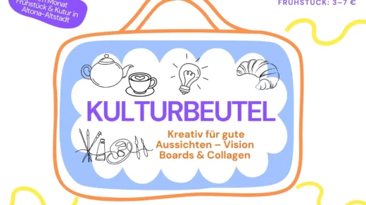 Vision Boards und Collagen beim KulturBeutel im HausDrei