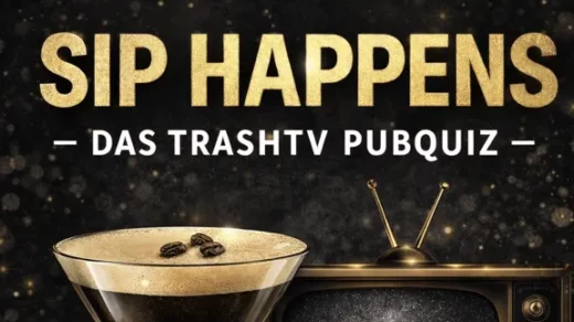 Plakat zu der Veranstaltung Sip Happens im Freundlich + Kompetent