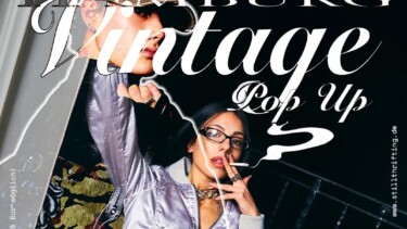 Plakat zum Pop Up Vintage Store
