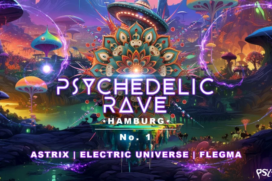 Psychedelic Rave No 1 im DOCKS