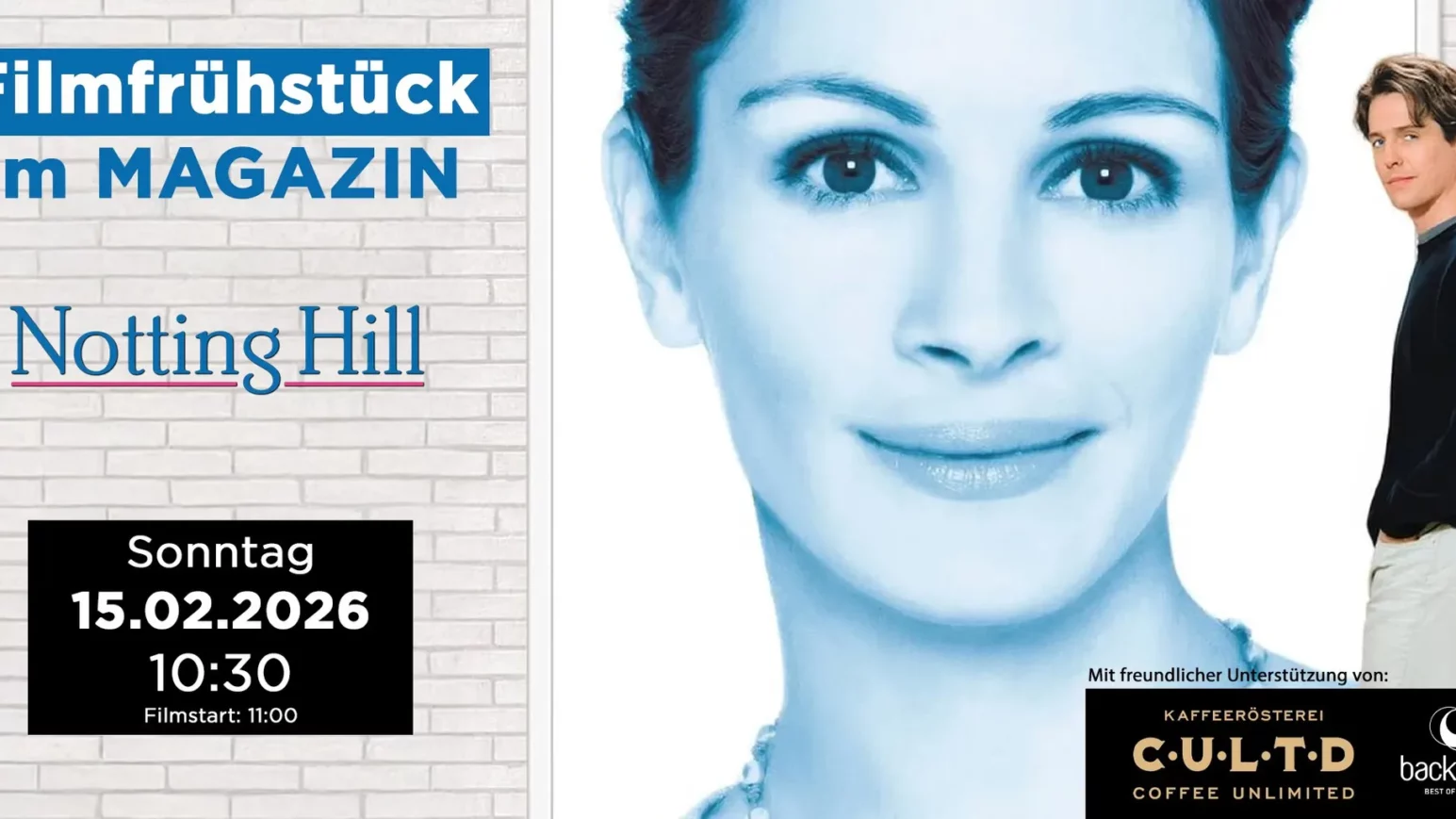 Notting Hill im Magazin Filmkunsttheater