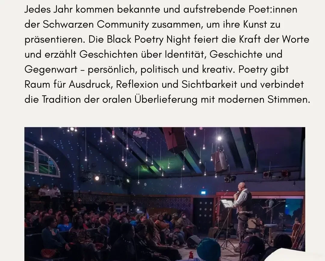 BHM - Poetry Night & Party im Nachtasyl