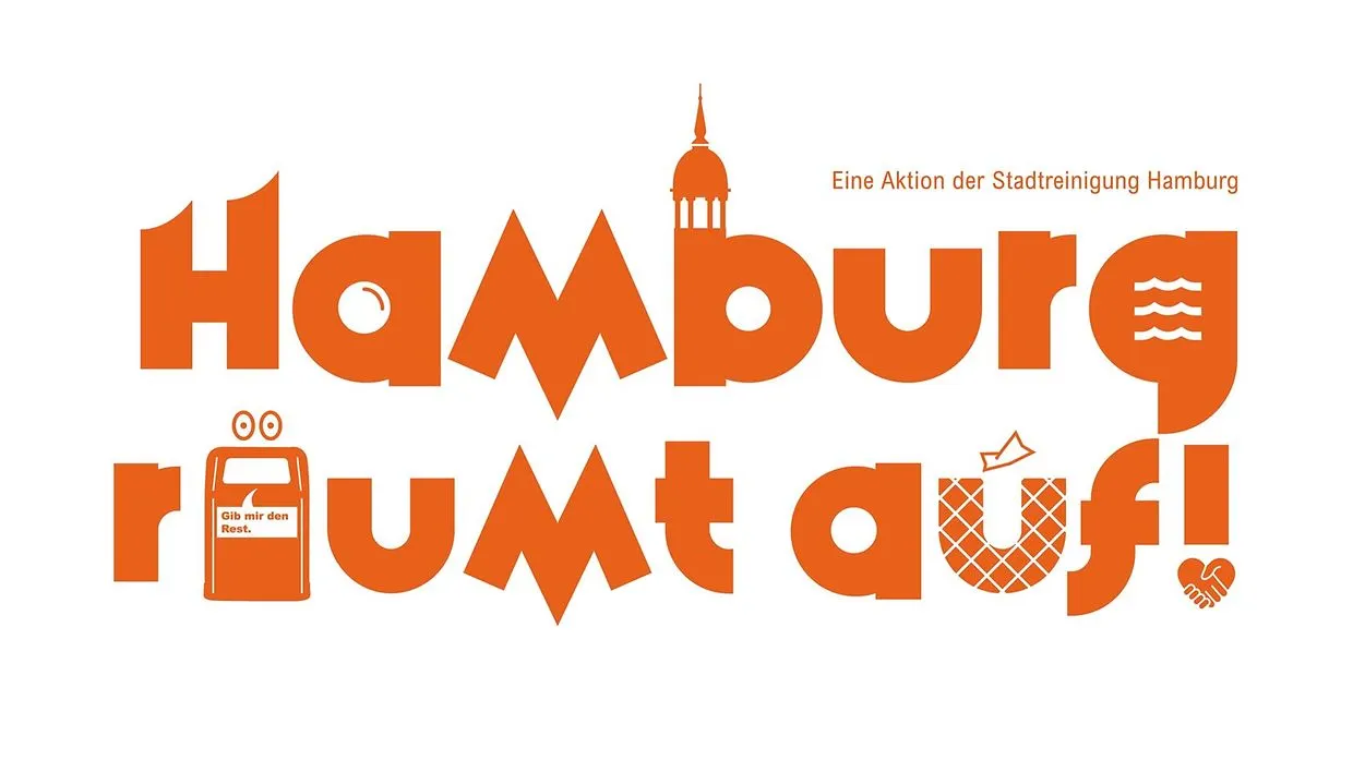 Größter Clean-up des Jahres "Hamburg räumt auf!"