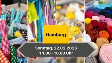 Stoffmarkt Holland auf dem Alsterdorfer Markt