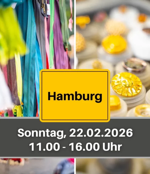 Stoffmarkt Holland auf dem Alsterdorfer Markt