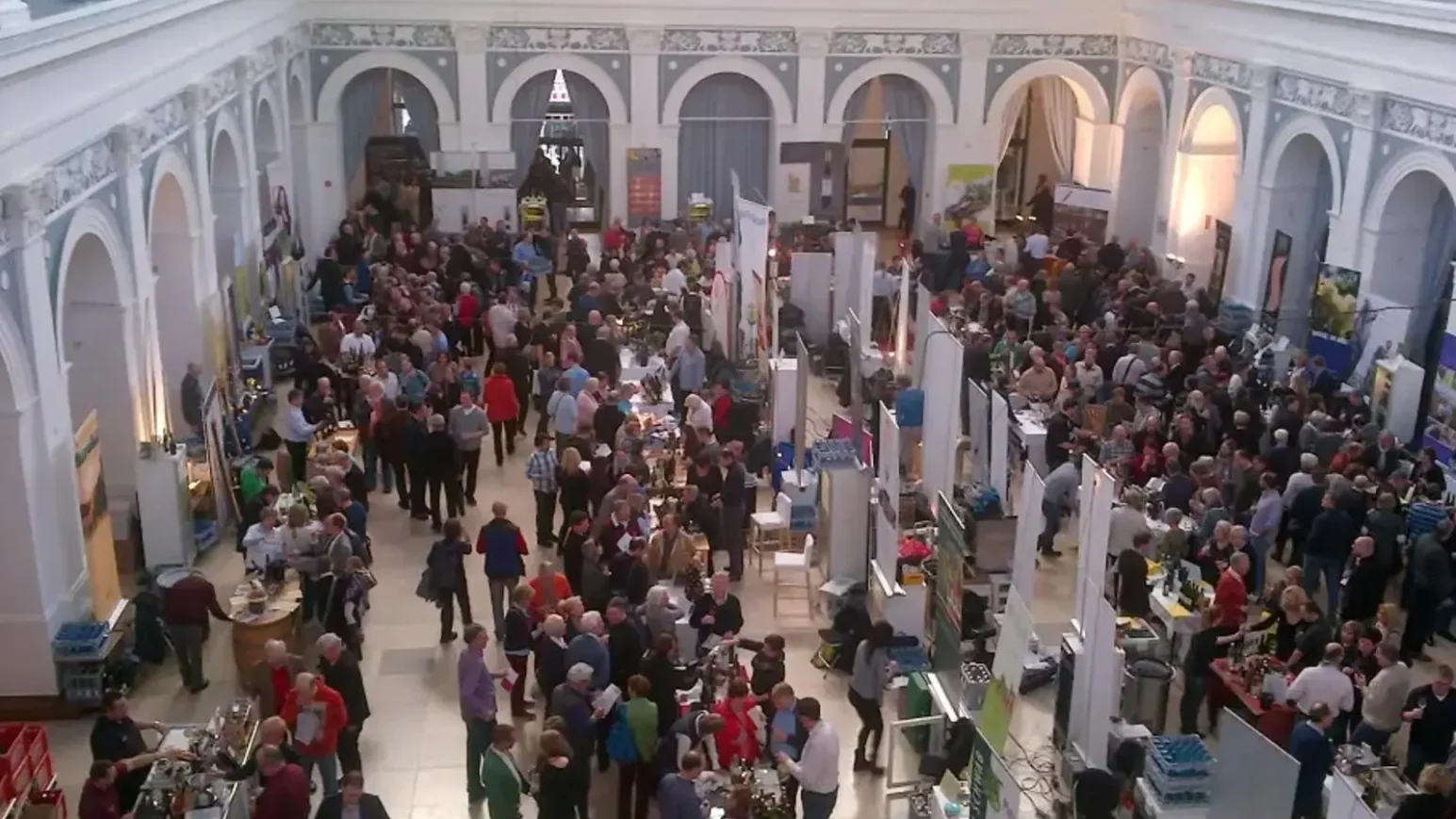 Weinfachmesse in der Halle B1